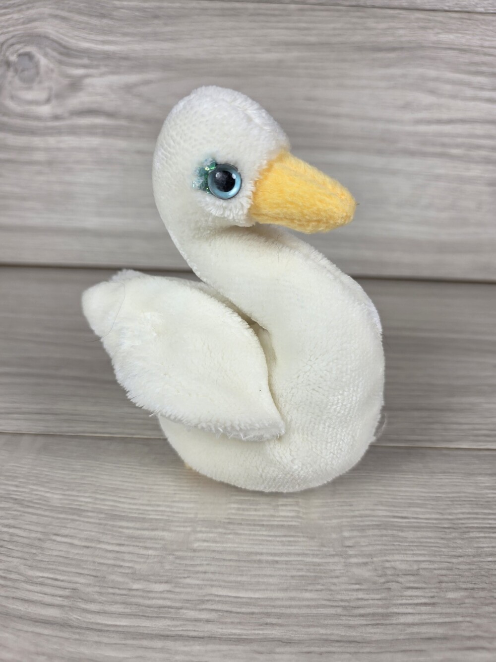 Ty Plush Swan Plush Stuffed Animal Beanie Baby White SU38